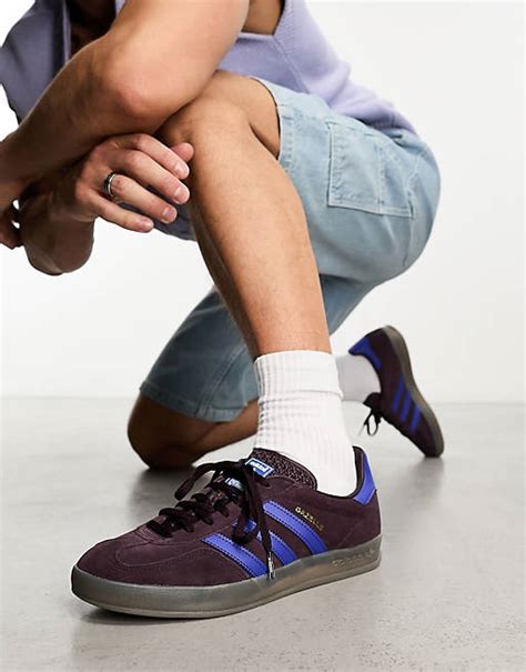 adidas Originals – Gazelle – Sneaker in Kastanienbraun/Kreideweiß